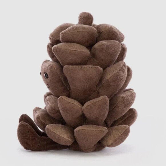 Jellycat Amuseables Pine Cone Cute Soft Plush Toy Perfect Gift NWT and Dust Bag - Picture 3 of 6